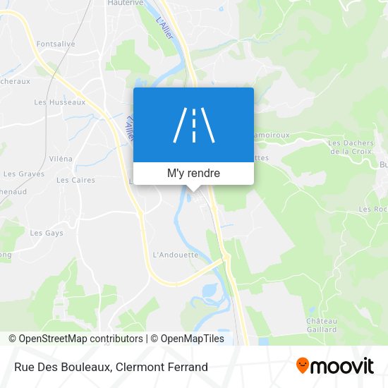 Rue Des Bouleaux plan