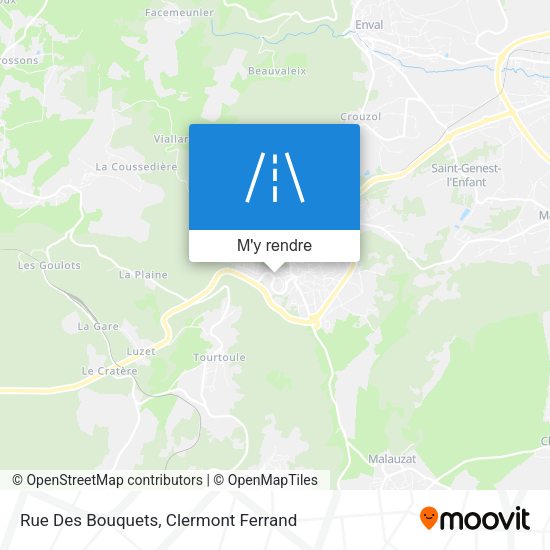 Rue Des Bouquets plan