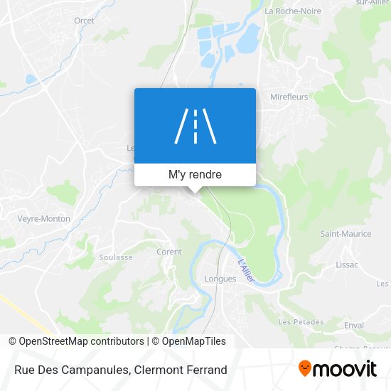 Rue Des Campanules plan