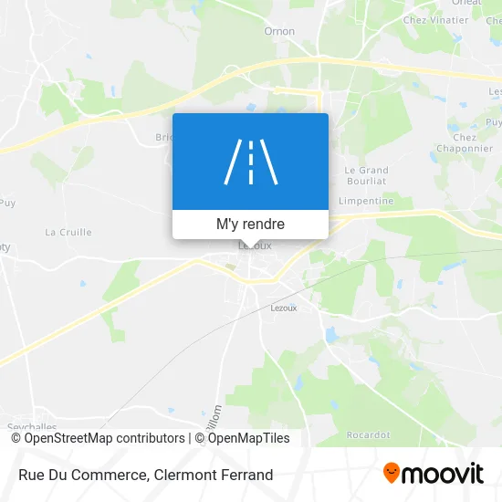 Rue Du Commerce plan