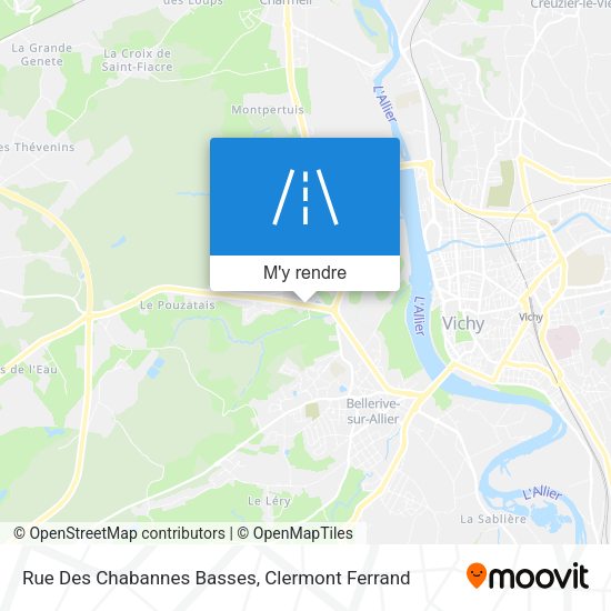 Rue Des Chabannes Basses plan