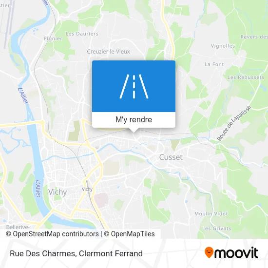 Rue Des Charmes plan