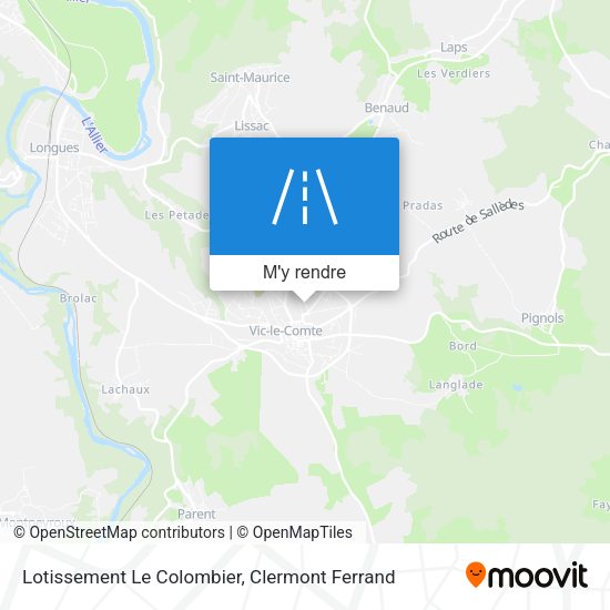 Lotissement Le Colombier plan