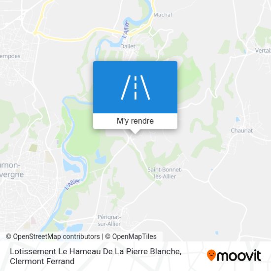 Lotissement Le Hameau De La Pierre Blanche plan