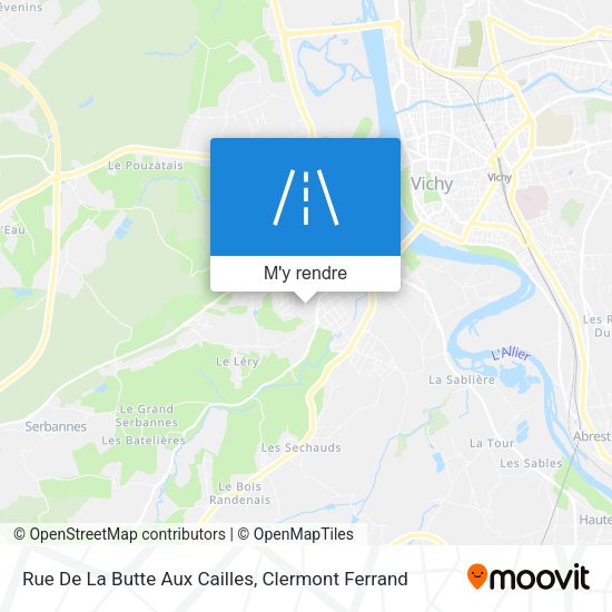 Rue De La Butte Aux Cailles plan