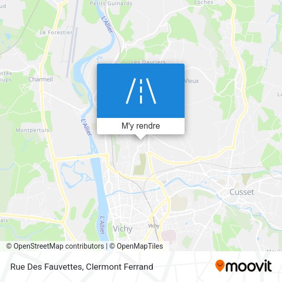 Rue Des Fauvettes plan