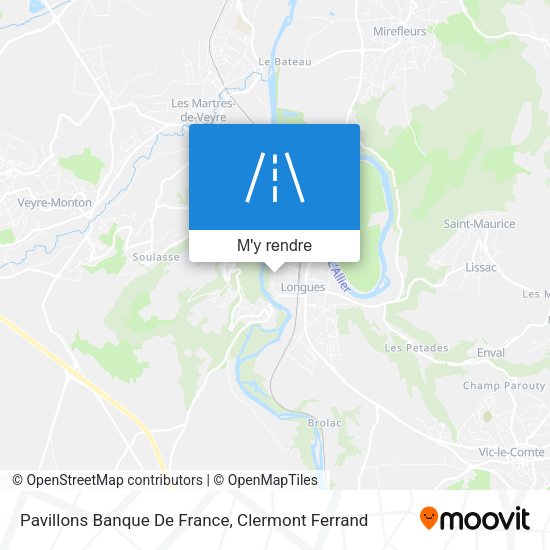Pavillons Banque De France plan