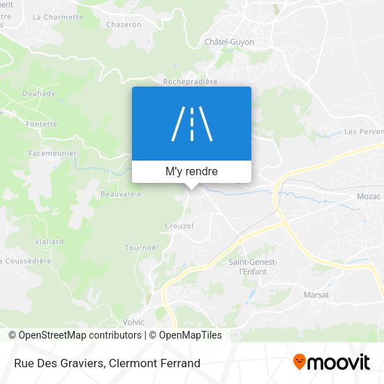 Rue Des Graviers plan