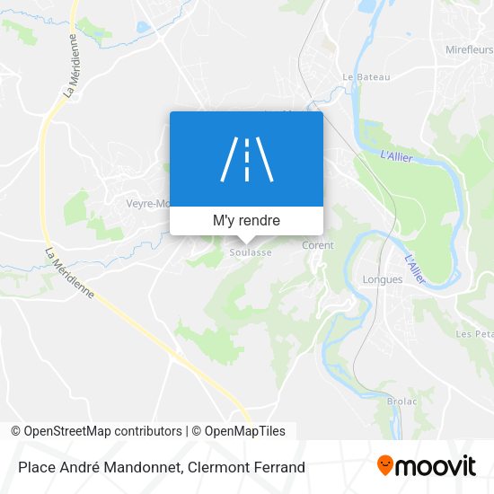 Place André Mandonnet plan