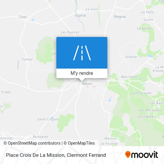 Place Croix De La Mission plan