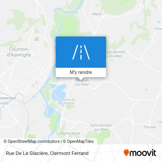 Rue De La Glacière plan