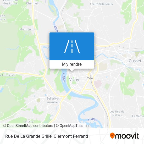 Rue De La Grande Grille plan