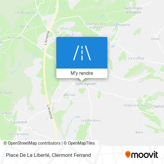 Place De La Liberté plan
