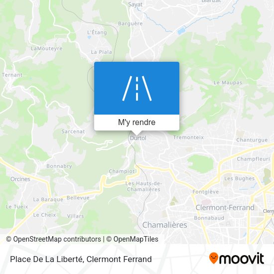 Place De La Liberté plan