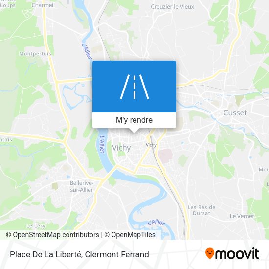 Place De La Liberté plan