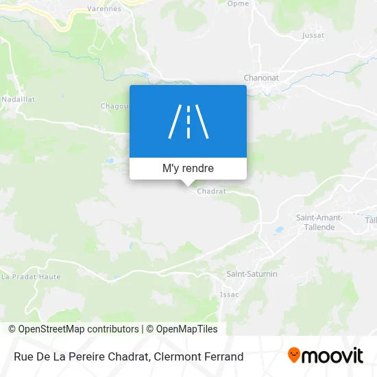 Rue De La Pereire Chadrat plan