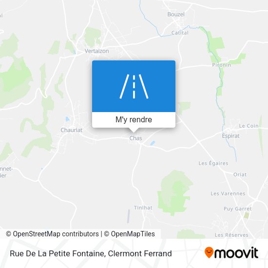 Rue De La Petite Fontaine plan