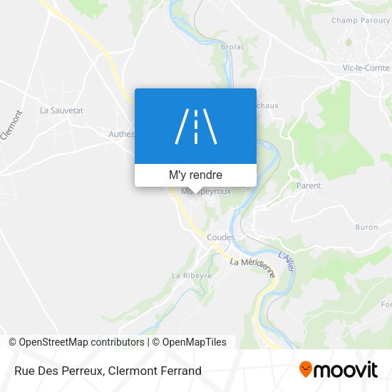 Rue Des Perreux plan