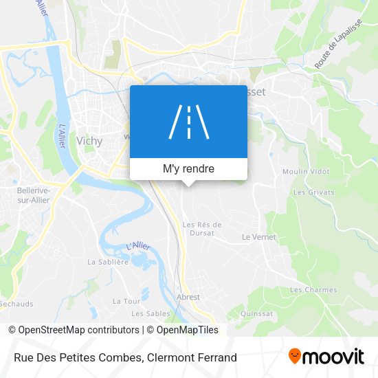 Rue Des Petites Combes plan