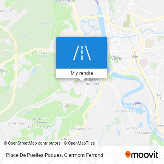 Place De Puelles-Paques plan