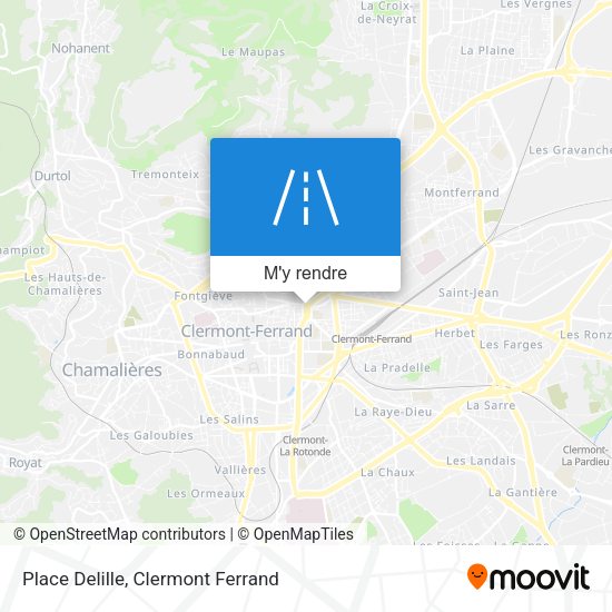 Place Delille plan