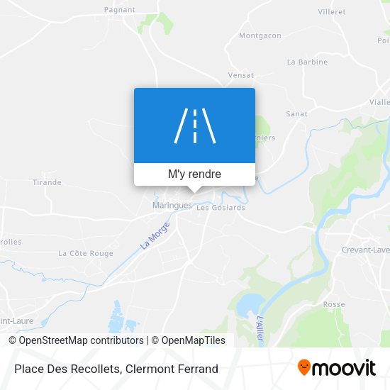 Place Des Recollets plan