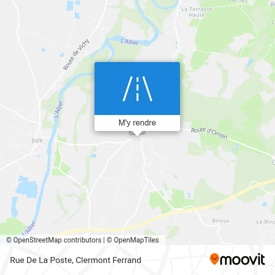 Rue De La Poste plan