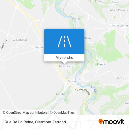 Rue De La Reine plan