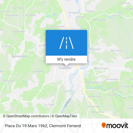 Place Du 19 Mars 1962 plan