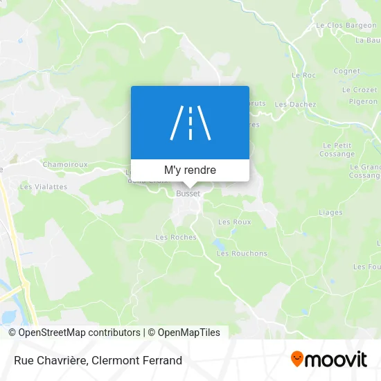 Rue Chavrière plan