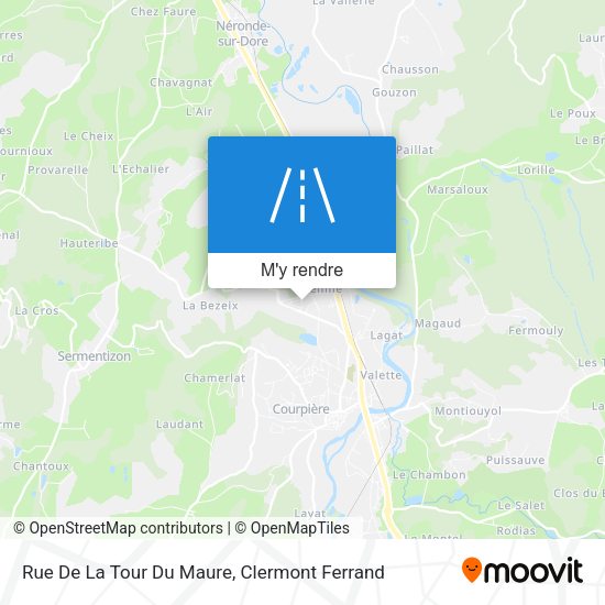 Rue De La Tour Du Maure plan