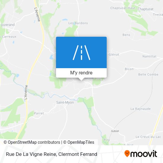 Rue De La Vigne Reine plan
