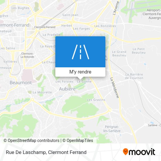 Rue De Laschamp plan