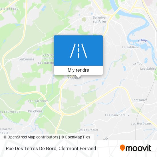 Rue Des Terres De Bord plan