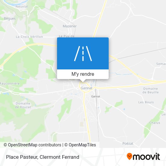 Place Pasteur plan