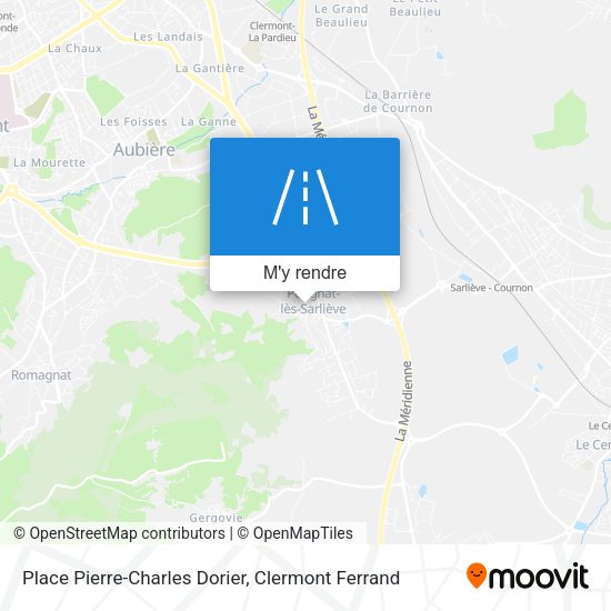 Place Pierre-Charles Dorier plan