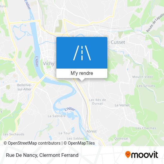 Rue De Nancy plan