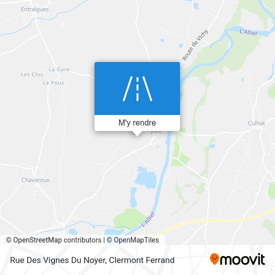 Rue Des Vignes Du Noyer plan