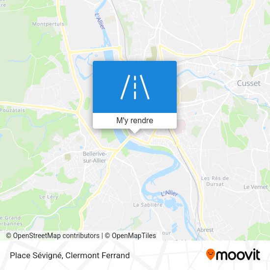 Place Sévigné plan