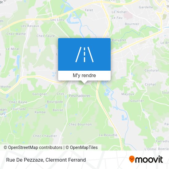 Rue De Pezzaze plan