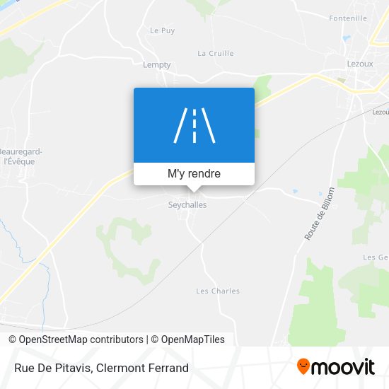 Rue De Pitavis plan