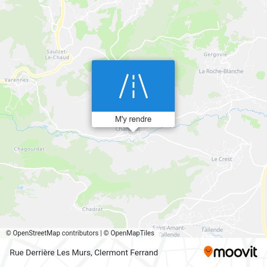 Rue Derrière Les Murs plan