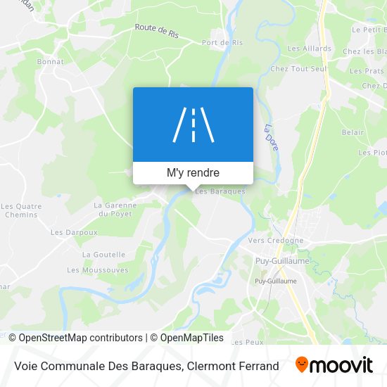 Voie Communale Des Baraques plan