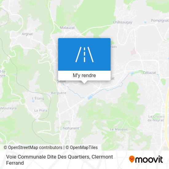 Voie Communale Dite Des Quartiers plan
