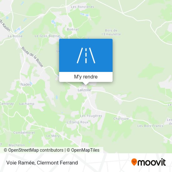 Voie Ramée plan