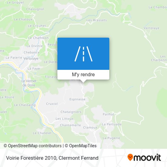 Voirie Forestière 2010 plan