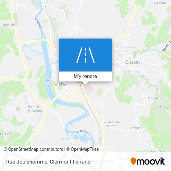 Rue Jouishomme plan