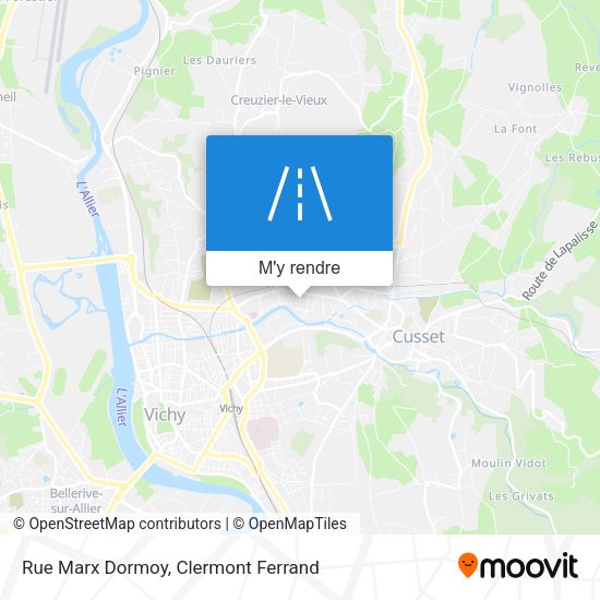 Rue Marx Dormoy plan