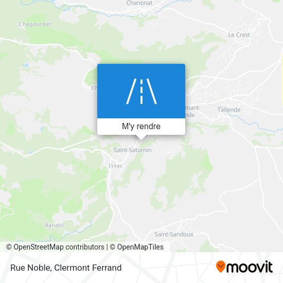Rue Noble plan