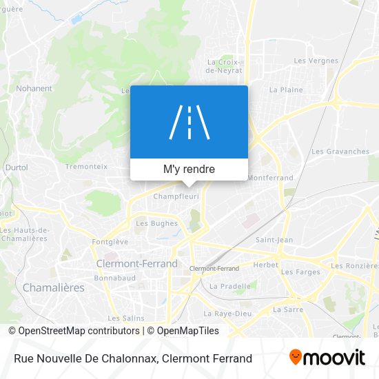 Rue Nouvelle De Chalonnax plan